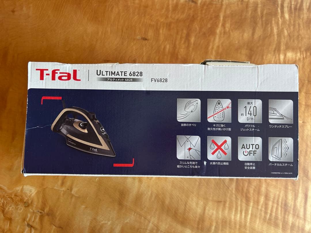【美品】ティファール ／スチームアイロン ／アルティメット 6828