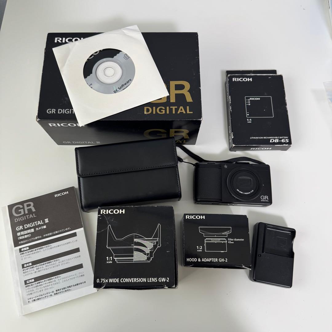 Ricoh リコー GR Digital III 3 デジタルカメラ