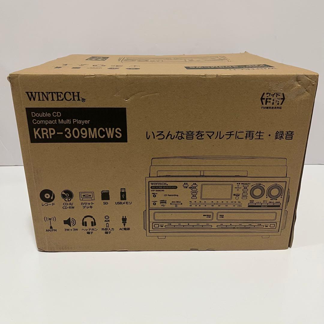 WINTECH KRP-309MCMS ダブルCDマルチオーディオプレーヤー