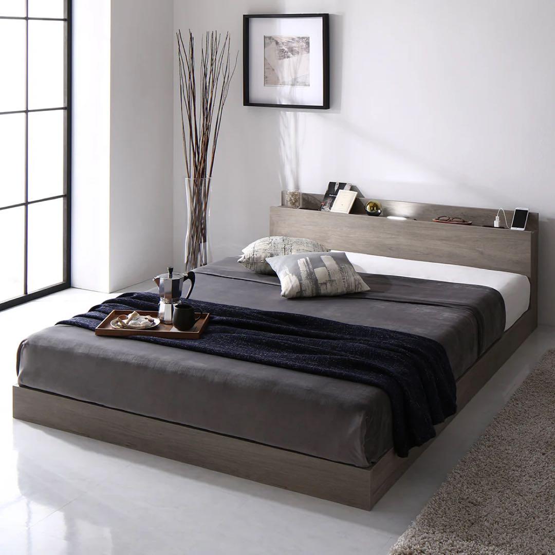 【週末限定価格】RASIK セミダブルベッドフレーム『Famite ファミーテ』