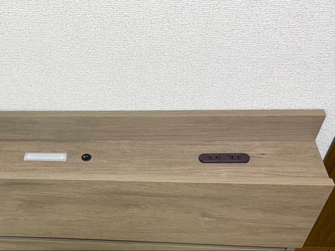 【週末限定価格】RASIK セミダブルベッドフレーム『Famite ファミーテ』