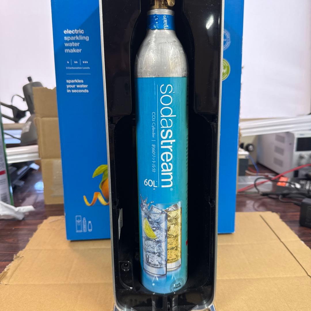動作確認済み　sodastream POWER 電動炭酸水メーカー