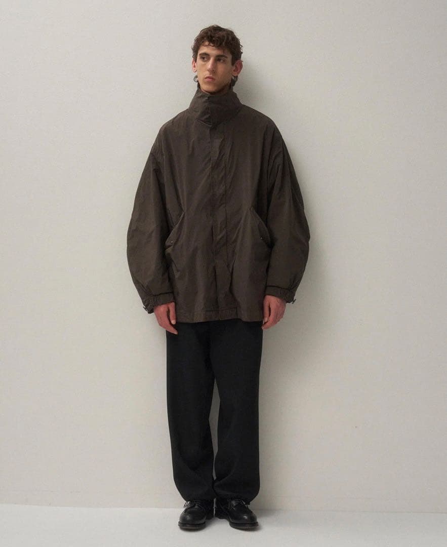 ジャケット・アウター ATON 22AW 4 AIR VENTILE SHORT MODS COAT