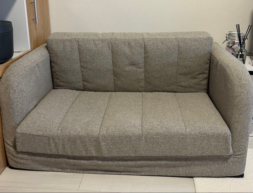 2人掛けのソファーベット