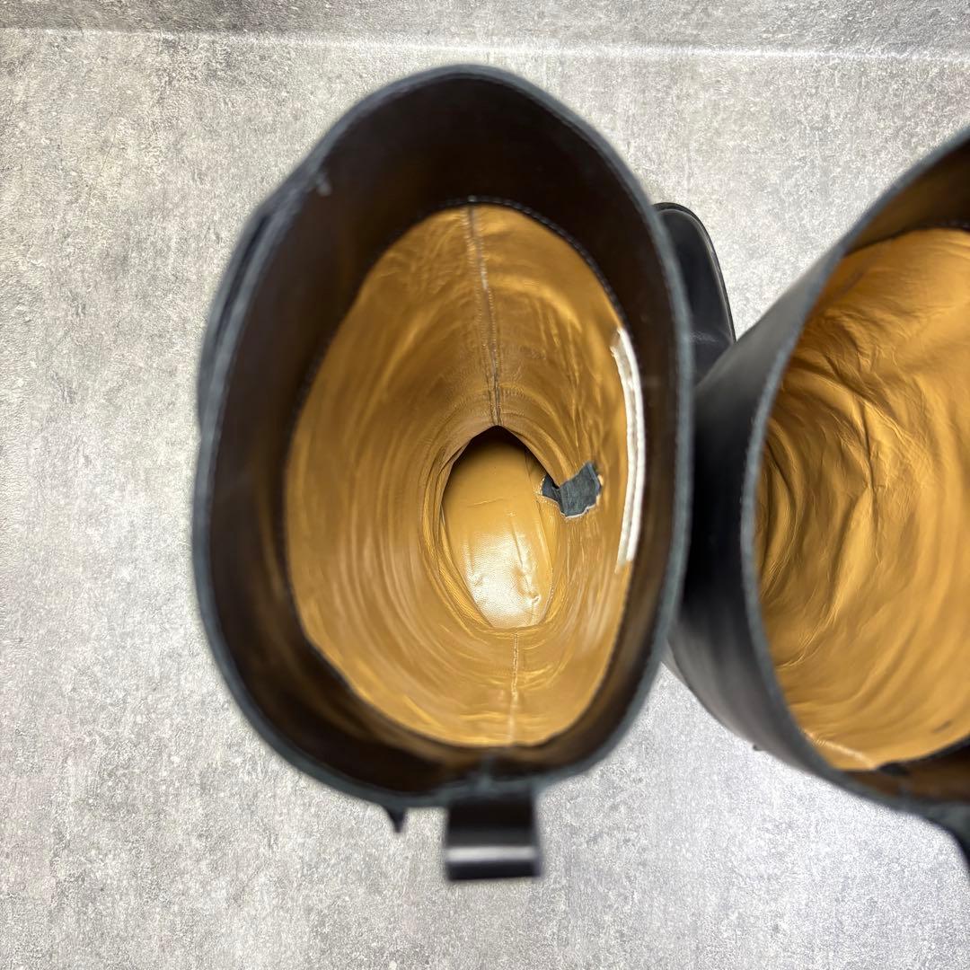 【美品】SARTORE ジョッキーブーツ バックベルト ロングブーツ 24cm