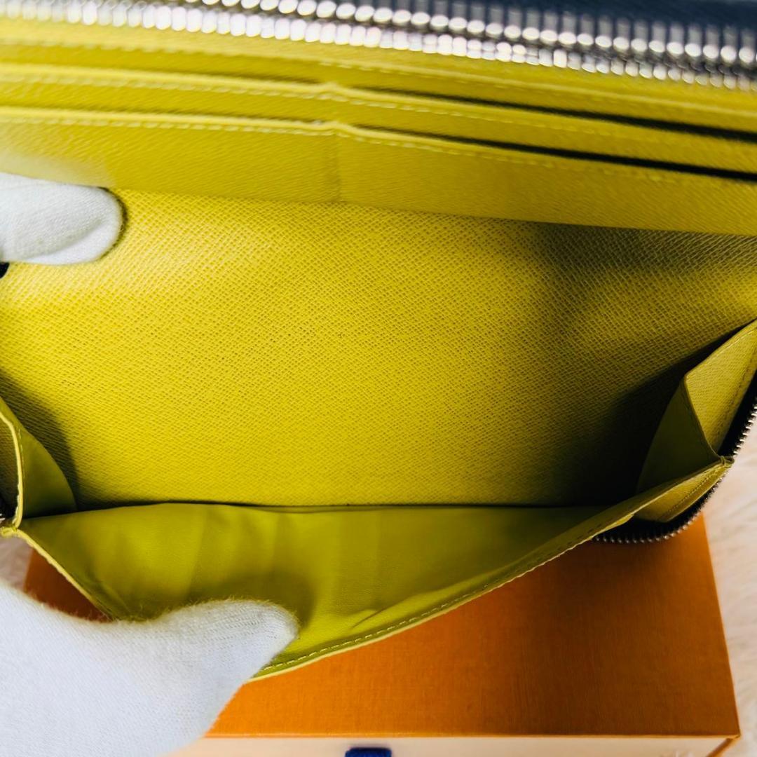 ルイヴィトン ダミエグラフィット ジッピーウォレット ヴェルティカル 美品長財布