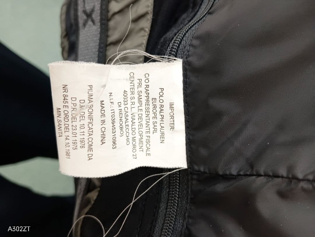 美品　ラルフローレン　RLX フード　ダウンジャケット オリーブグリーン　メンズ