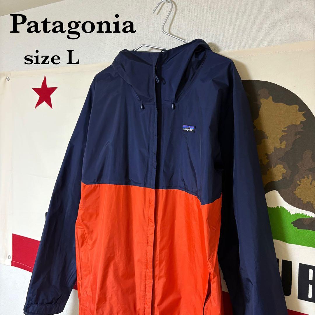 Patagonia トレントシェルジャケット サイズL 18年製 レアカラー