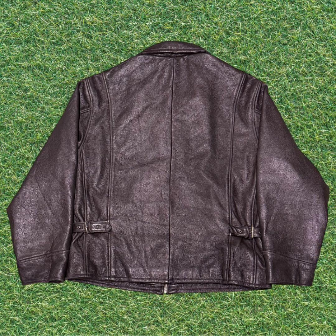 ジャケット・アウター 90s Eddie Bauer Leather Zip Up Jacket