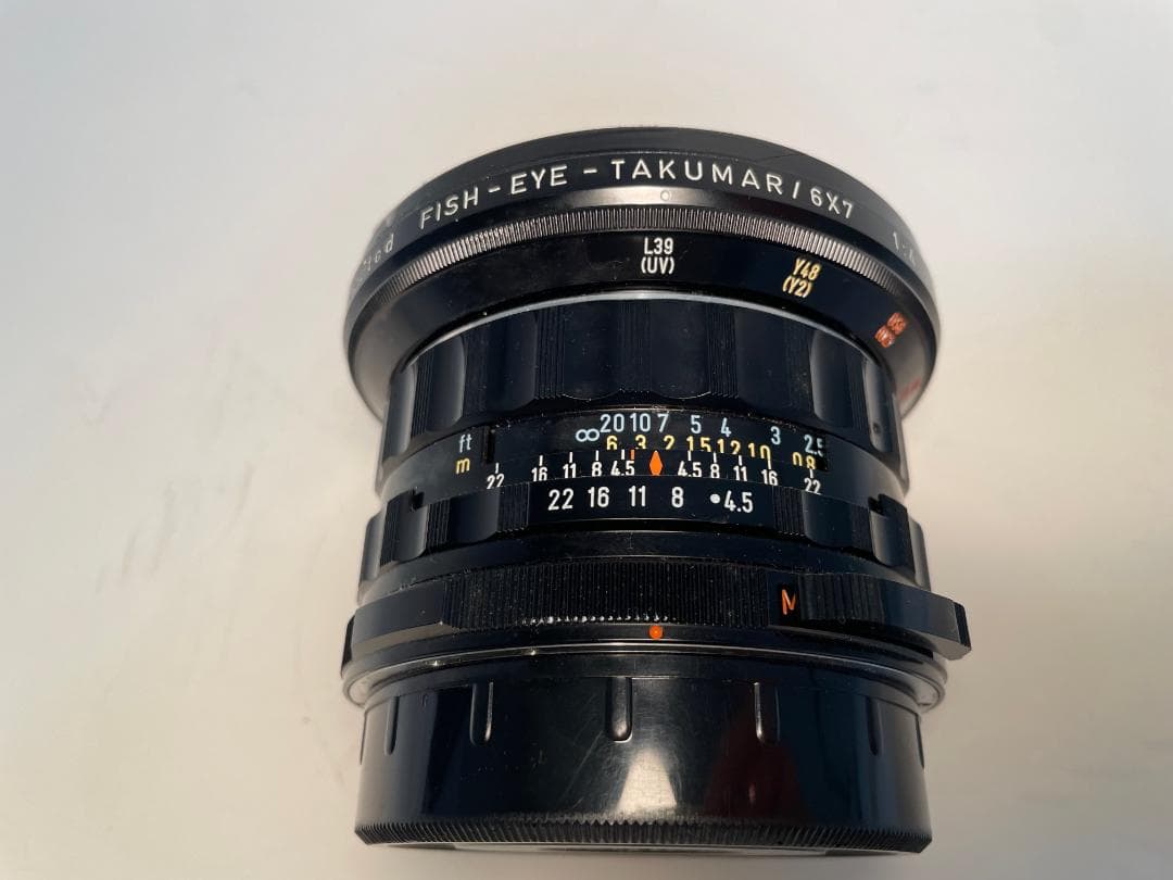 フィルムカメラ PENTAX FISHEYE-TAKUMAR 6X7 35mm F4.5 67