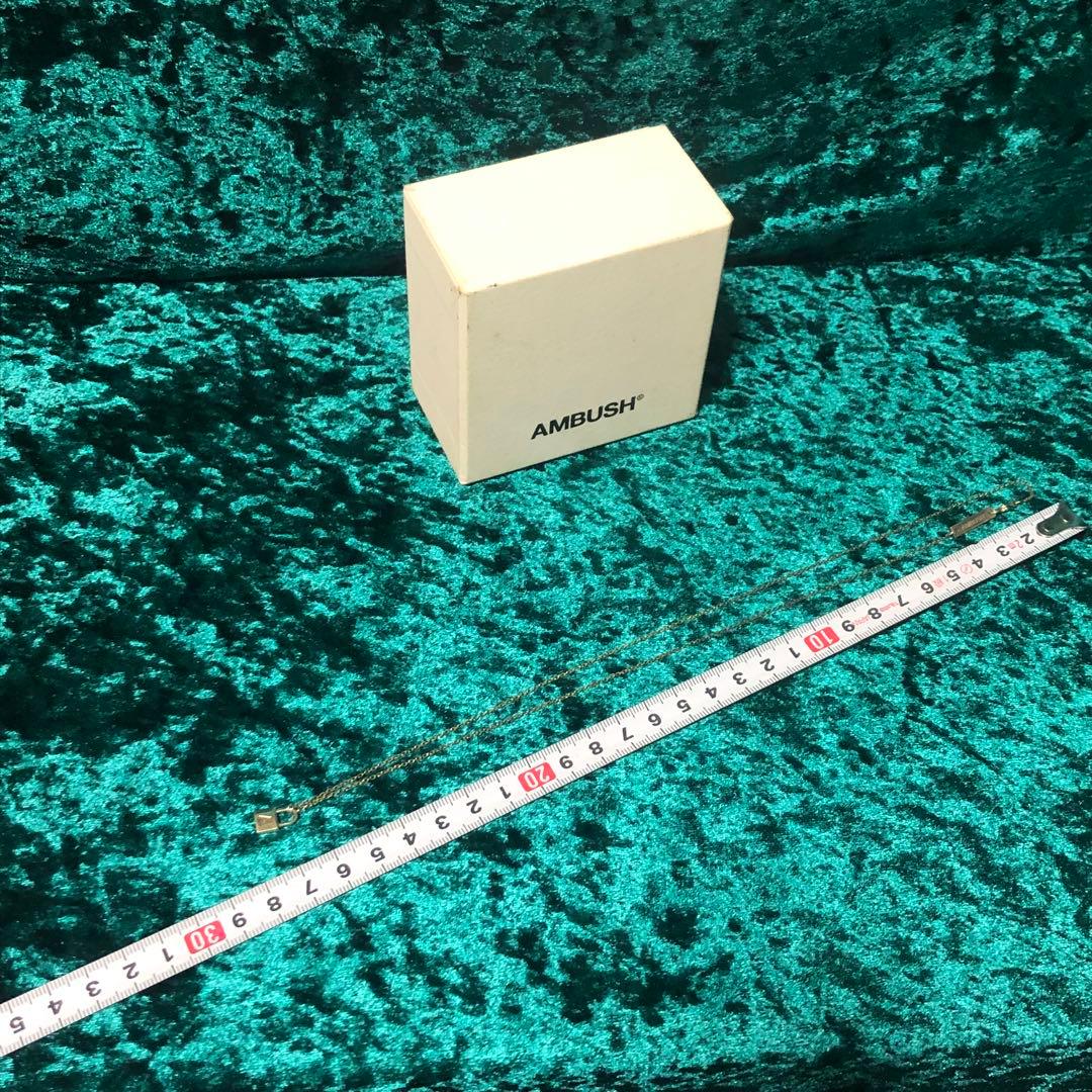 AMBUSH 南京錠 パドロック ミニ ネックレス