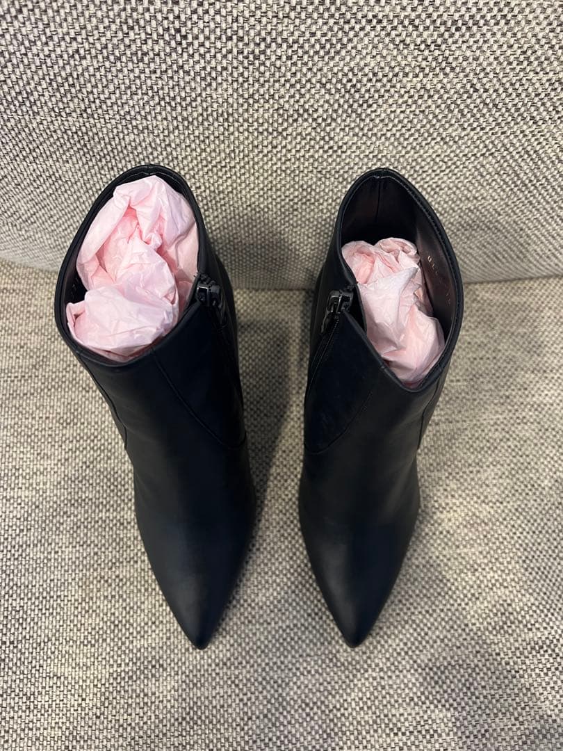 ダイアナ　DIANA ショートブーツ　新品未使用　23.5cm 黒