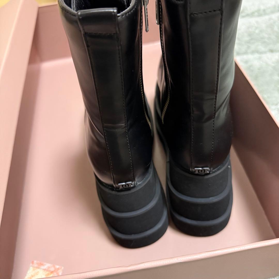 Darich 超厚底ブーツ XS 一度着用のみ ♡ヒール11.2cm箱付き。