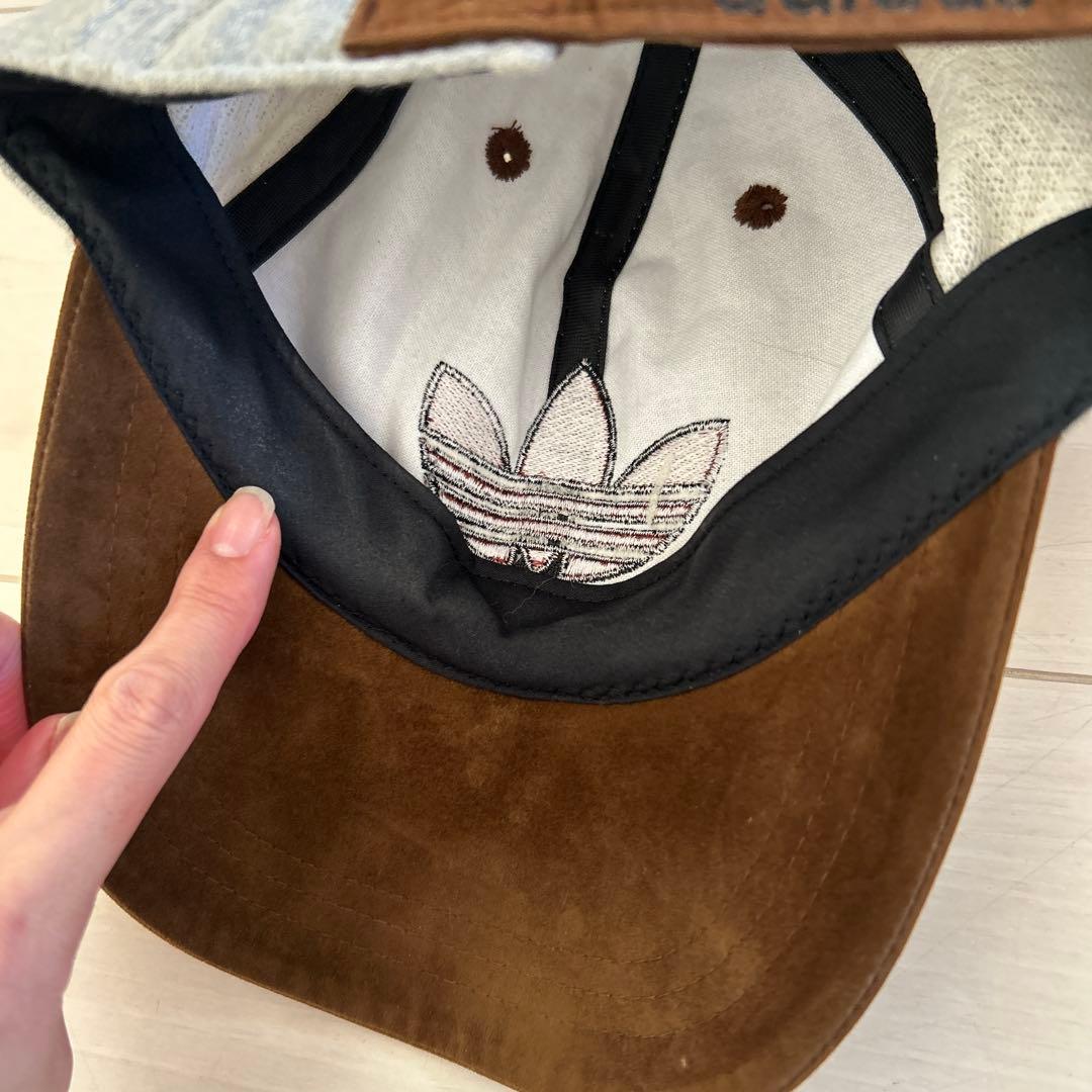 アディダス スウェットキャップ　ビンテージ品