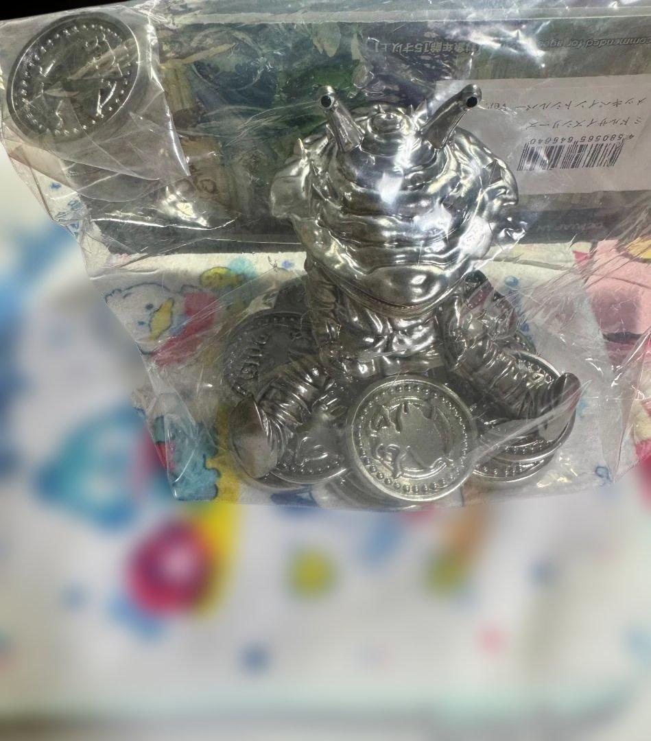 希少　銀メッキ　ウルトラ怪獣　ミドルサイズシリーズ　カネゴン　イベント限定カラー
