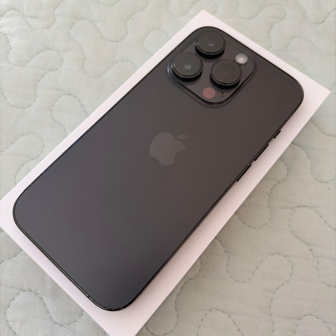 iPhone 14 Pro 128GB ブラック　topologyケース