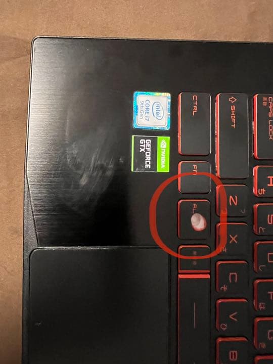 Windowsノート本体 MSI GF75 Thin 9SC