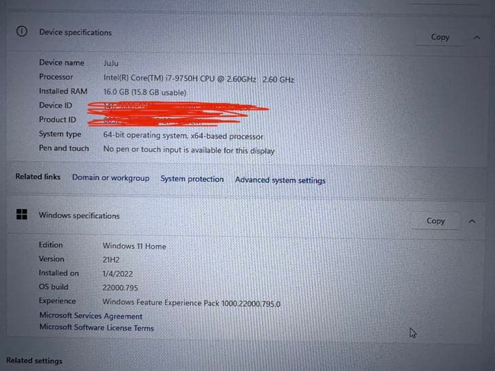 Windowsノート本体 MSI GF75 Thin 9SC