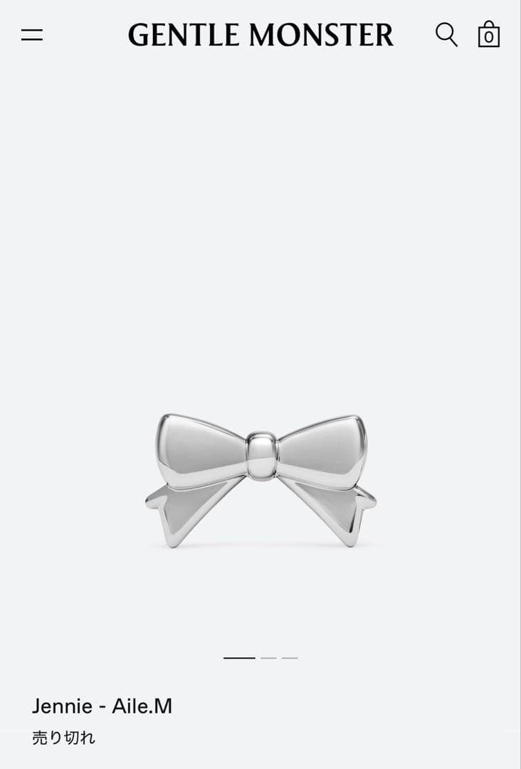 GENTLE MONSTER Jennie Fish Tail 01 サングラス