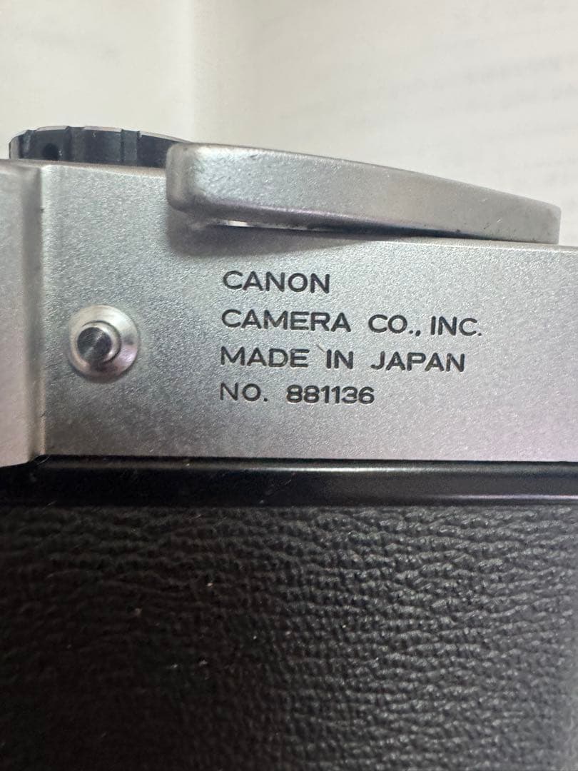 j*l様 Canon 7（キヤノン セブン） + Canon Lens 50mm