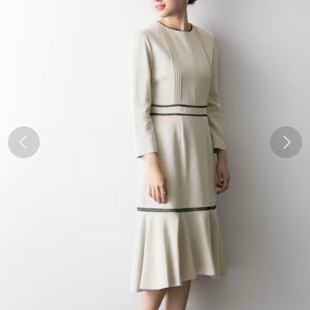 未使用級✨️ CELFORD セルフォード レース 切替 ワンピース フォーマル