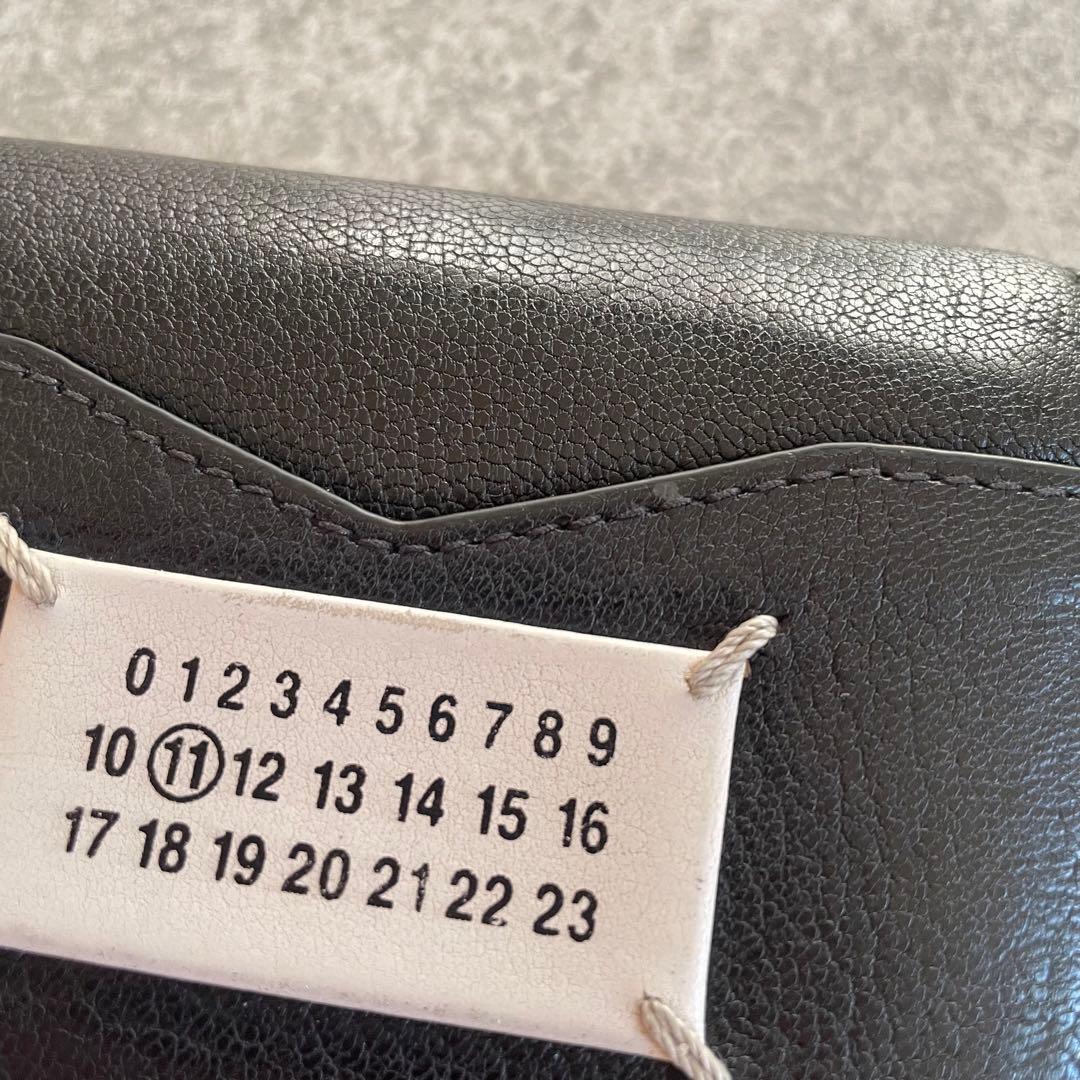 メゾンマルジェラ　財布　ブラックS56UI0136