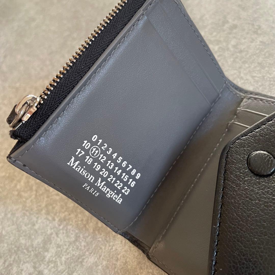 メゾンマルジェラ　財布　ブラックS56UI0136