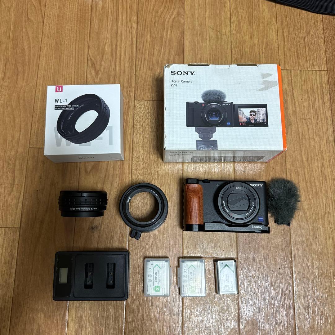 sony zv-1 本体と付属品
