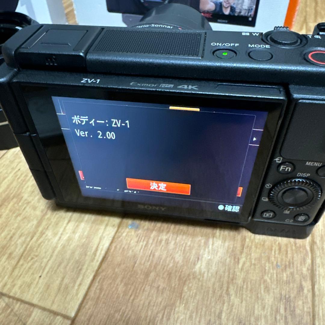 sony zv-1 本体と付属品