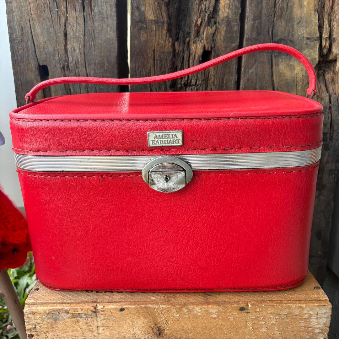 【1960s USA vintage】トレインケース メイクボックス アメリカ