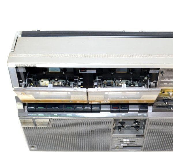 ジャンク☆SHARP THE SEARCHER-W GF-828SB ラジカセ