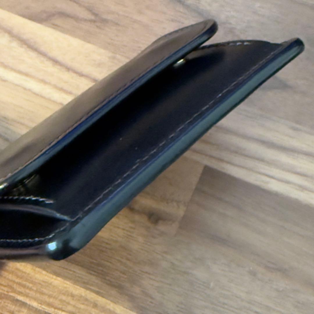 小物 WILDSWANS TONGUE SADDLE PULL UP Black