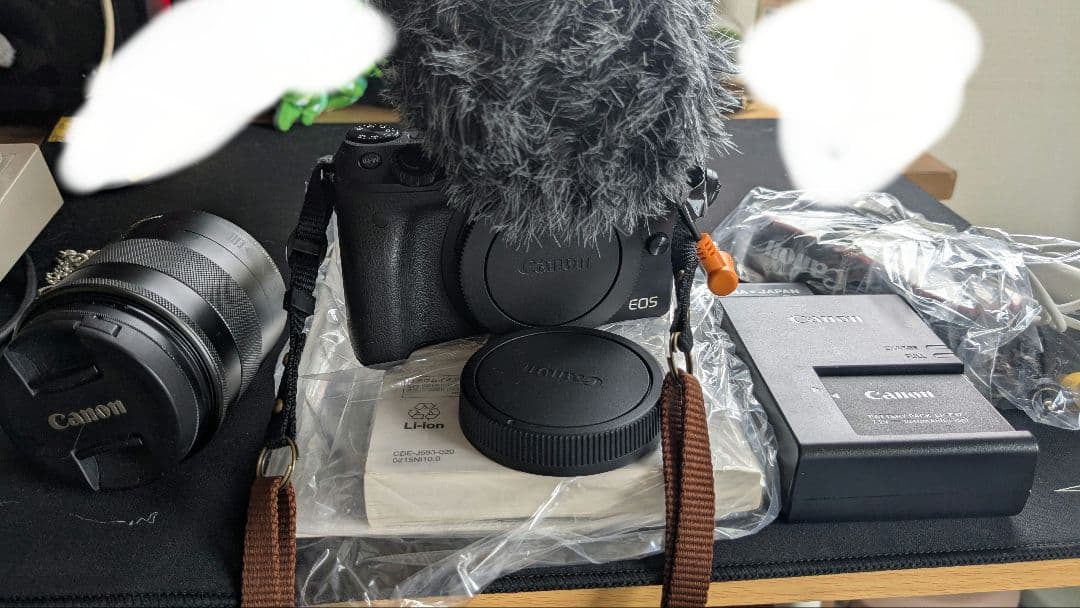 k*様 【使用感アリ】Canon EOS M3 本体＆付属品＆コンデンサーマイク
