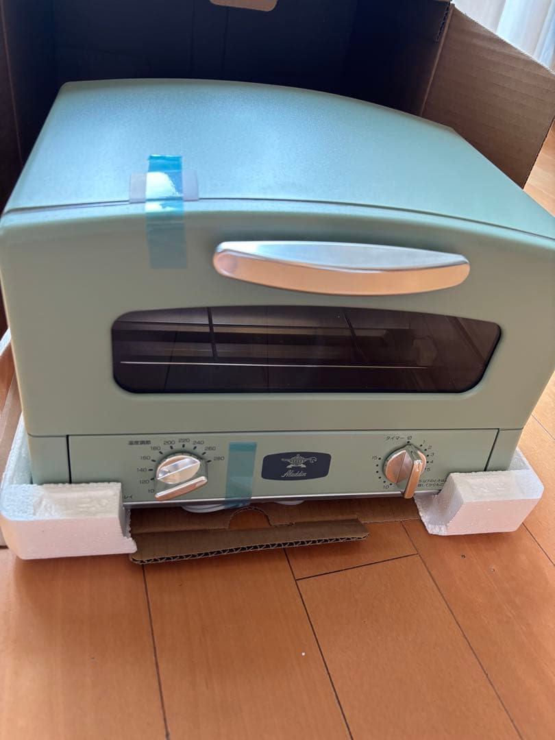 アラジン　グラファイトトースター　AET-GS13C グリーン