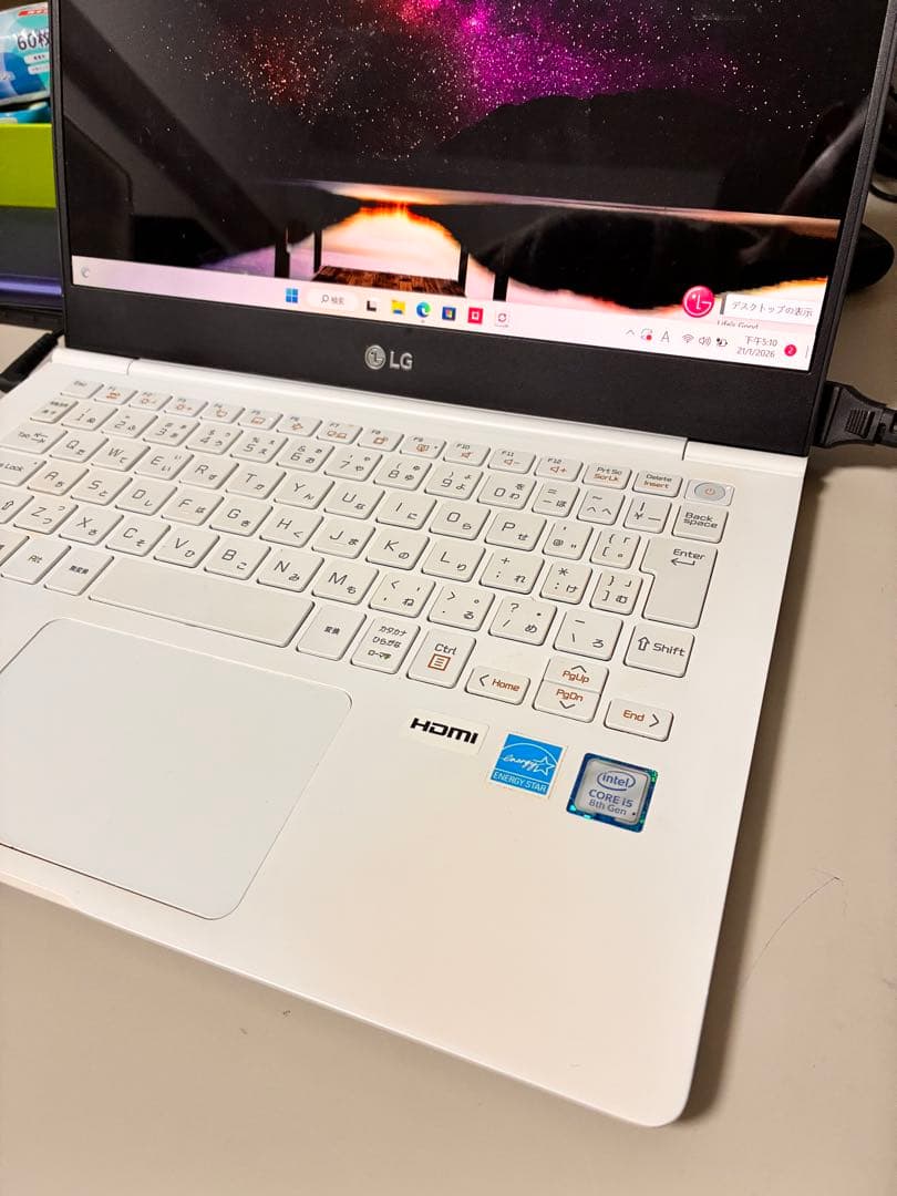 LG gram 13Z990-GA55J ノートPC