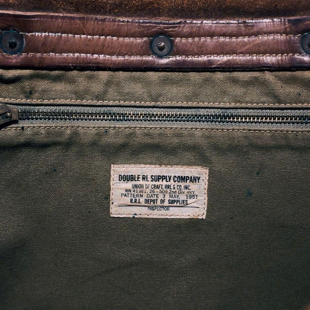 RRL 初代「サイコロと稲妻」メッセンジャーバッグ