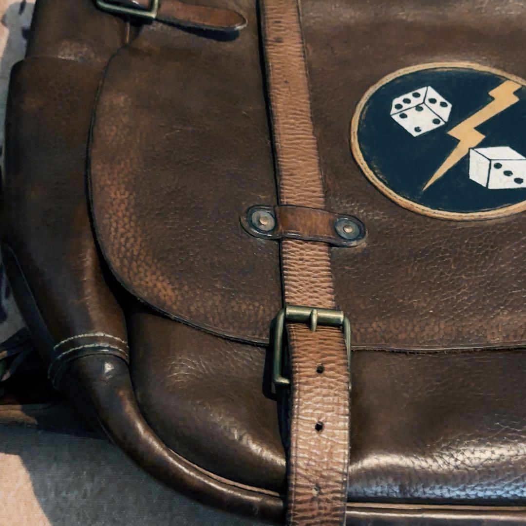 RRL 初代「サイコロと稲妻」メッセンジャーバッグ