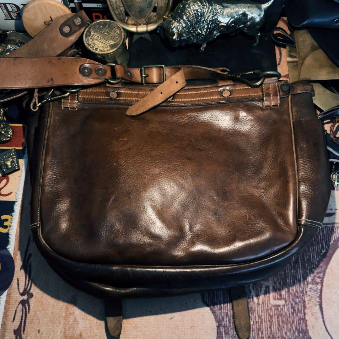 RRL 初代「サイコロと稲妻」メッセンジャーバッグ