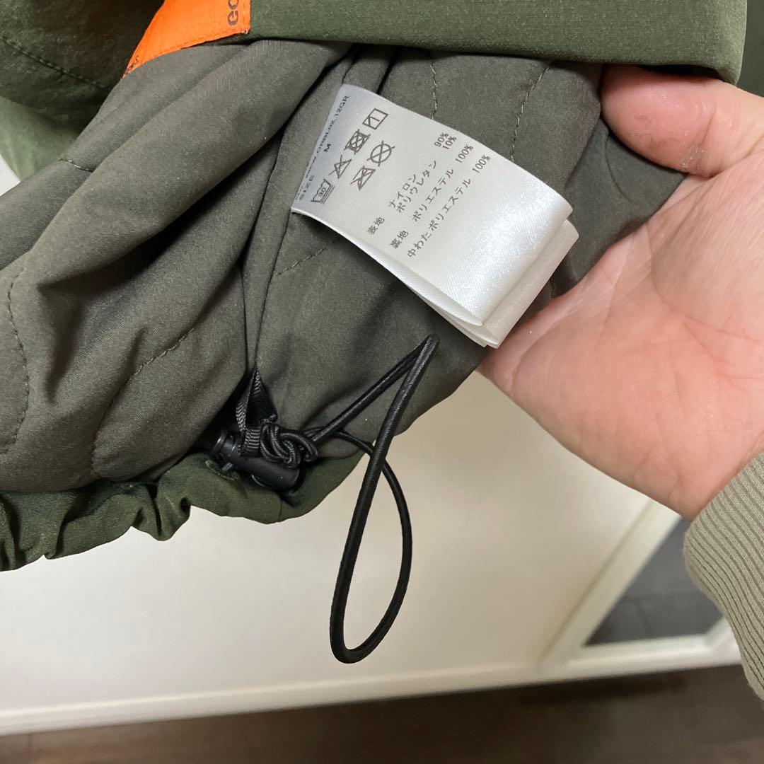 ラフロッグ　ストレッチプルオーバー （キルティング）M オリーブ