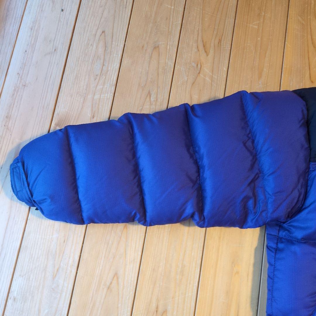 THE NORTH FACE ヌプシ　ダウンジャケット 黒/青　メンズМ相当