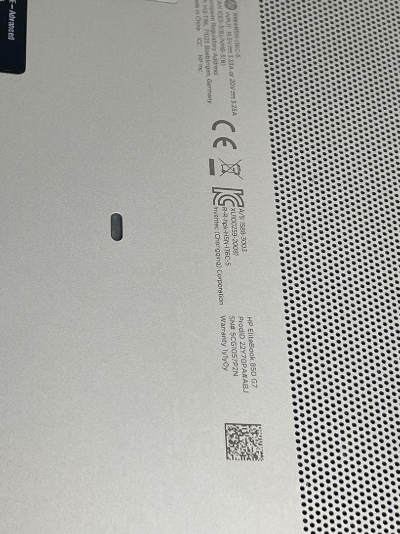 HP EliteBook 850 G7 i7 16GB 512GB 第10世代