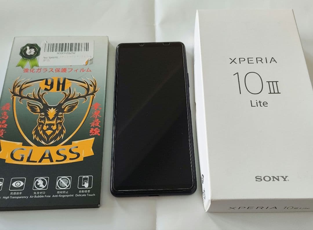 中古　SONY XPERIA 10 III Lite ブラック　おまけ付き