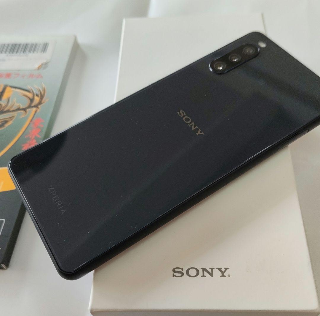 中古　SONY XPERIA 10 III Lite ブラック　おまけ付き