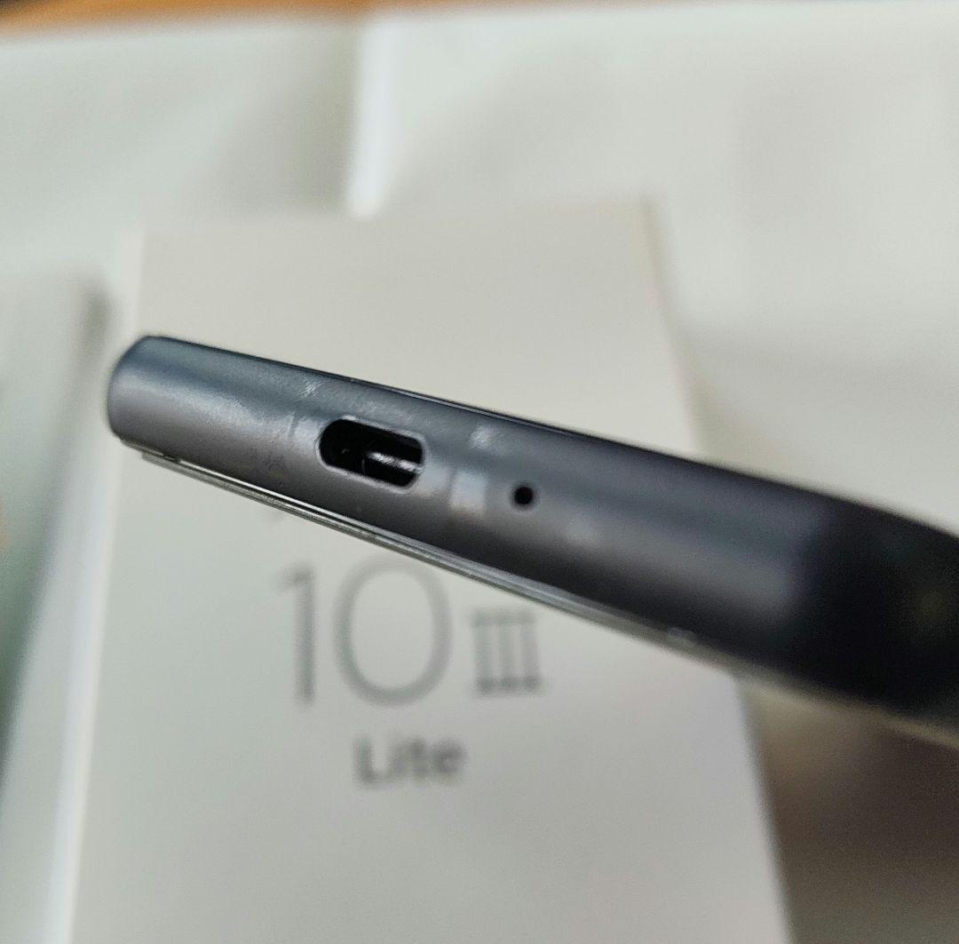 中古　SONY XPERIA 10 III Lite ブラック　おまけ付き