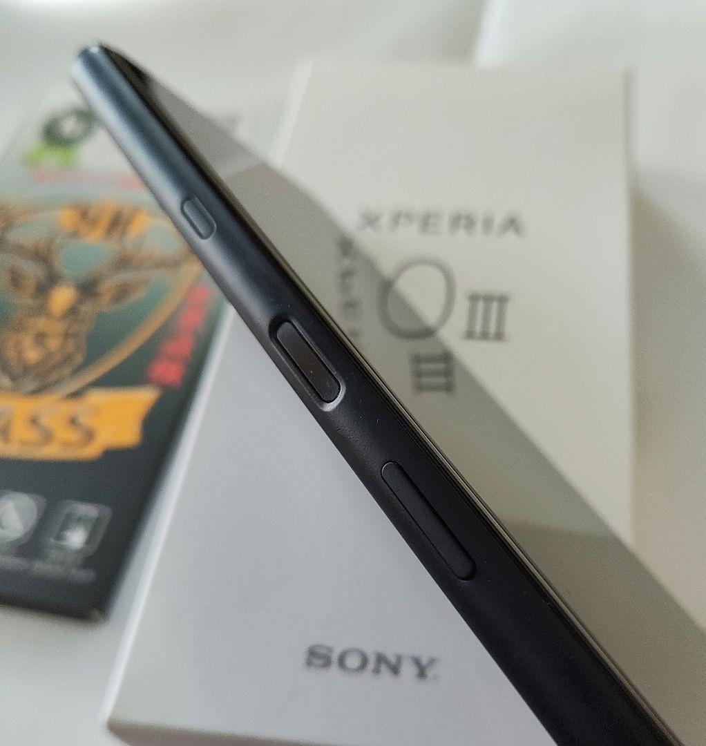中古　SONY XPERIA 10 III Lite ブラック　おまけ付き