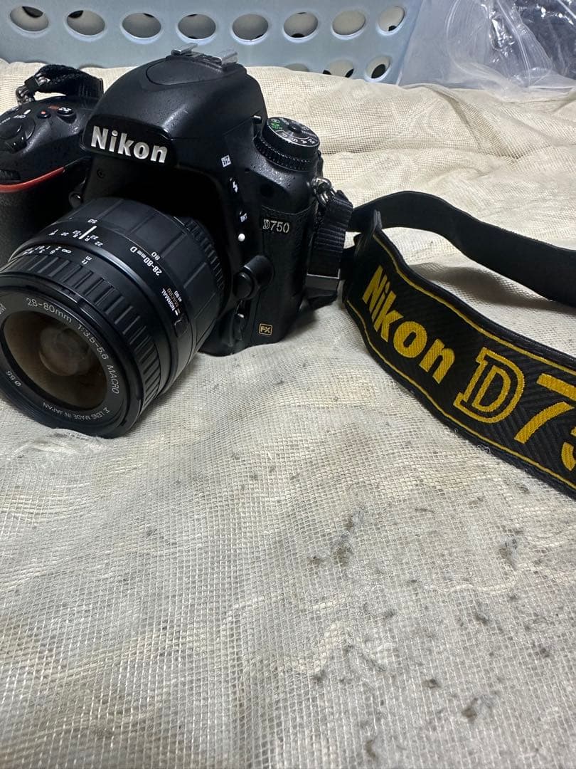 一眼レフカメラNikon D750/SIGMA 28-80㎜ 1:3.5-5.6
