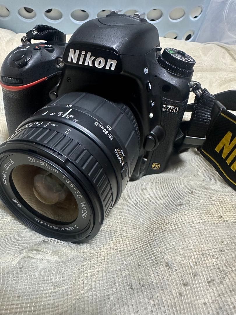 一眼レフカメラNikon D750/SIGMA 28-80㎜ 1:3.5-5.6