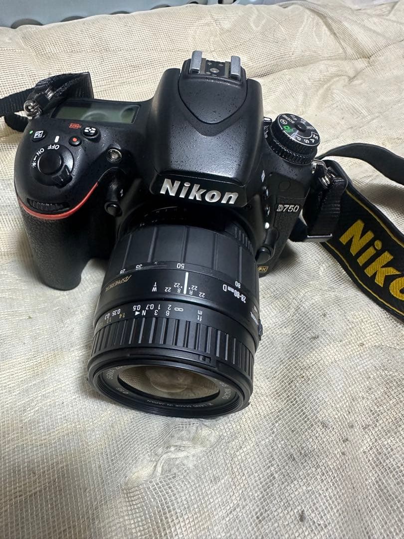 一眼レフカメラNikon D750/SIGMA 28-80㎜ 1:3.5-5.6