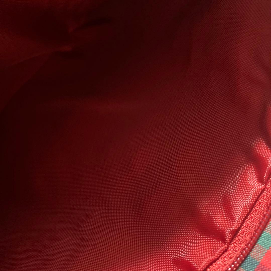 ☆未使用☆ファミリア 限定ショルダーバッグ レア 赤チェック サコッシュ