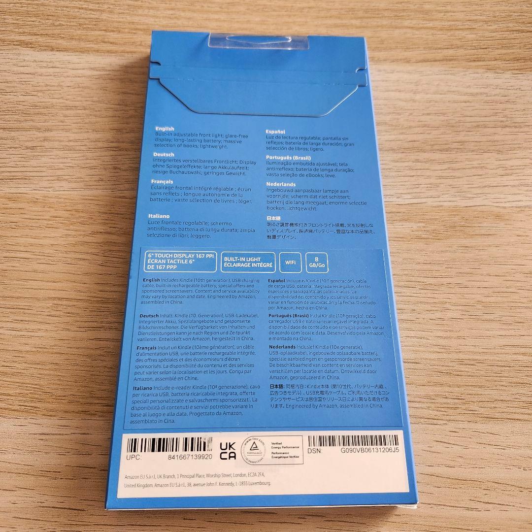 第10世代　Kindle 電子書籍リーダー 本体 J9G29R